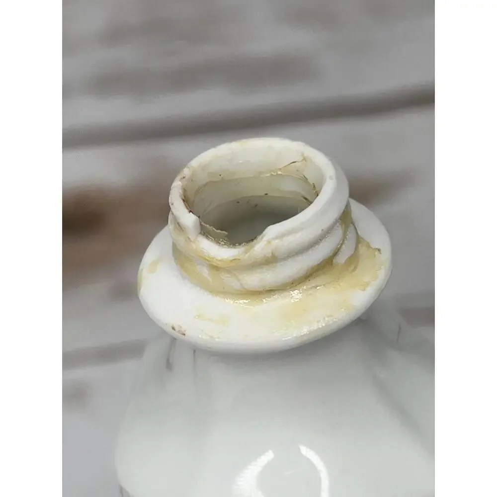 Vintage 1952 Porcelain Salt and Pepper Shakers‎ with Hand-Painted Violets